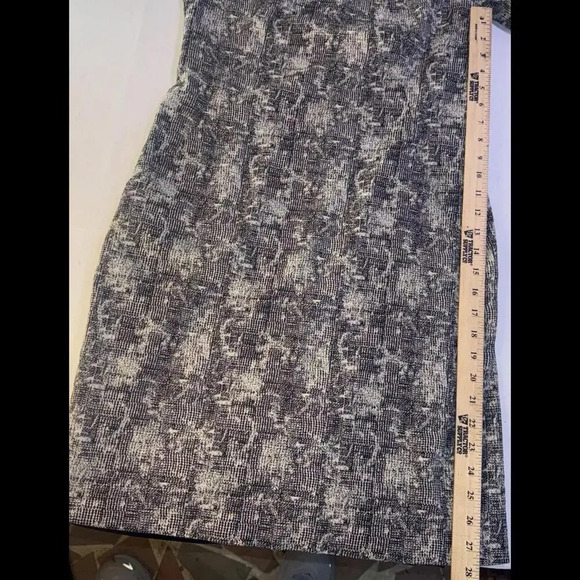 MM Lafleur Preppy Womens 6 Black Sheath Career Business Casual Capsule Dress - Picture 11 of 14